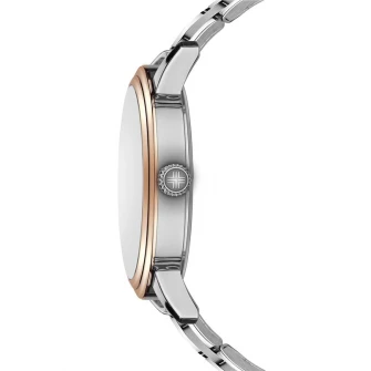 Philipp Blanc, Ceas quartz unisex in doua nuante, Argintiu/Auriu rose