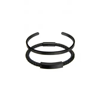 Philipp Blanc, Set de bratara si bratara rigida, Negru
