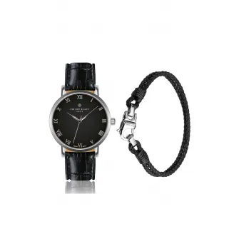 Philipp Blanc, Set de bratara si ceas, Negru