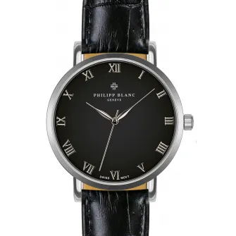 Philipp Blanc, Set de bratara si ceas, Negru