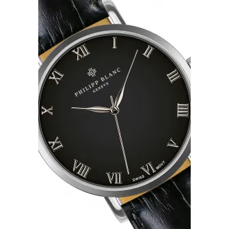 Philipp Blanc, Set de bratara si ceas, Negru