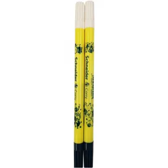 Pic cu carioca Schneider Corry, Galben neon, 2 buc/set