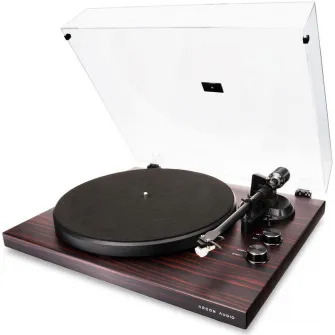 Pick-up Argon Audio TT MK2, doza MM, 33/45 rpm, preamp phono integrat, Satin Mahogany