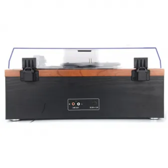 Pick-up stereo cu difuzoare incorporate AKAI ATT-14BT, Bluetooth, CD, Radio FM, retro style