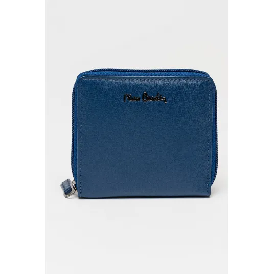 Pierre Cardin, Portofel de piele cu fermoar, Bleumarin
