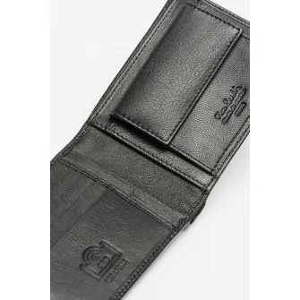 Pierre Cardin, Portofel pliabil din piele, Negru