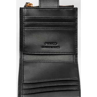 Pinko, Portofel din piele, Negru