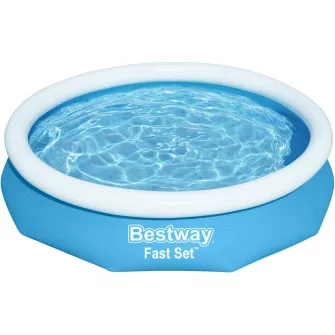 Piscina gonflabila Bestway Fast Set, pompa filtrare, 3.05m x 66cm, 3200 litri