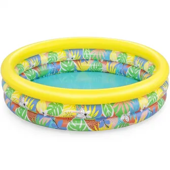 Piscina gonflabila Bestway - Floral Paradise 168 x 38 cm, fara pompa de filtrare