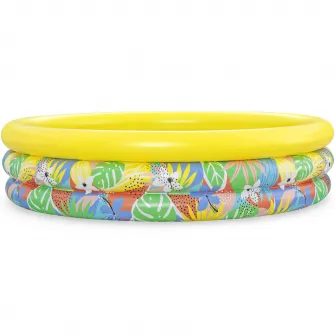Piscina gonflabila Bestway - Floral Paradise 168 x 38 cm, fara pompa de filtrare