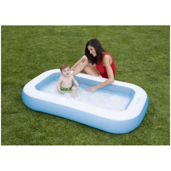 Piscina gonflabila Intex Baby, 166 x 100 x 25 cm, fara pompa de filtrare