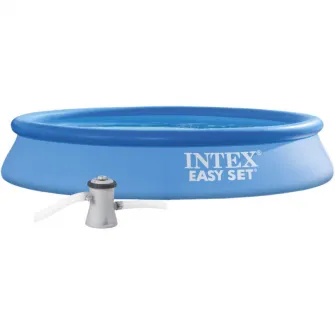 Piscina gonflabila Intex Easy Set 28118NP, 305 x 61 cm, pompa filtrare inclusa