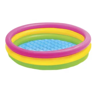 Piscina gonflabila Intex - Sunset glow, 114 x 25 cm, fara pompa de filtrare