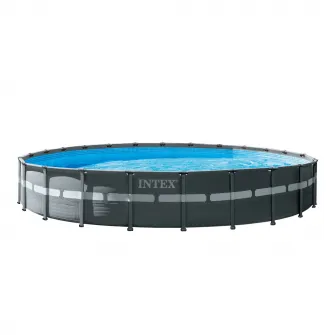 Piscina Intex 26330NP Ultra XTR Frame™ Set,  panou protectie,  scara inclusa, 550 x 130 cm, fara pompa de filtrare