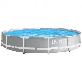 Piscina Intex 26710NP Prism Frame, 366 x 76cm, fara pompa de filtrare