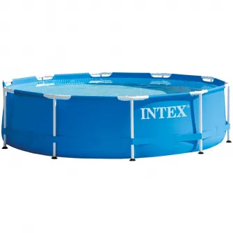 Piscina Intex 28200NP Metal Frame 305x76cm, fara pompa de filtrare