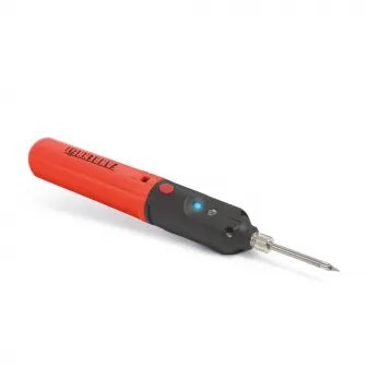 Pistol de lipit cu acumulator si incarcare fara fir Fahrenheit 28025, 8 W, micro USB, burete de curatire