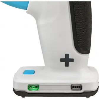 Pistol de lipit cu silicon pe acumulator Black & Decker BCGL115, 3.6 V, 36 W, 7 mm diametru bagheta silicon