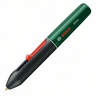Pistol de lipit electric cu acumulator Bosch GLUEY - evergreen, 2.1 Ah, 150°C temperetura lipire, 7 mm diametru bagheta
