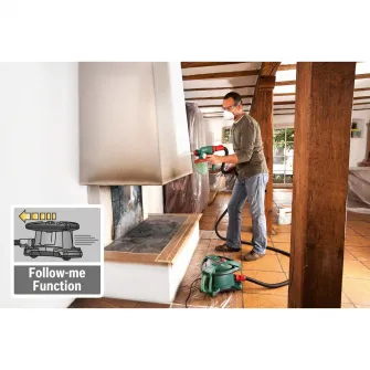 Pistol de vopsit Bosch PFS 5000 E, 1200 W, 1000 ml capacitate rezervor, 500 ml/min capacitate pompare, 4 m lungime furtun, accesorii incluse