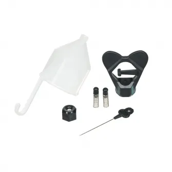 Pistol de vopsit Heinner APVE001, 110 W, 300 ml/min debit, 80 din/sec vascozitate, 1300 ml capacitate rezervor, accesorii incluse