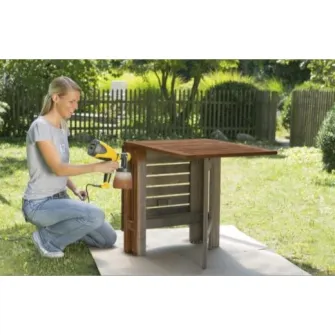 Pistol de vopsit Wagner W100, 65 W, 800 ml, acoperire 5 mp/12 min, debit vopsea 110 ml/min