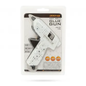 Pistol pentru lipit cu termoadeziv Handy 11098A, 15 W, 165/180 °C temperatura, 220 - 240 V, 7 mm baton