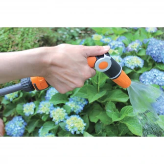Pistol pentru stropit Easy Plus GF Garden,3 functii,18 l/min,plastic