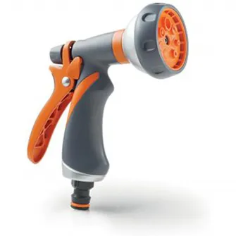 Pistol pentru stropit GF Garden,8 functii,10 l/min,metal+cauciuc