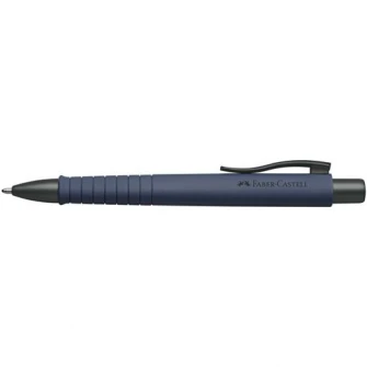 Pix cu mecanism Faber-Castell Poly Ball Urban, mina XB, albastru navy