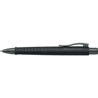 Ручка с механизмом и держателем Faber-Castell Poly Ball, Mine XB, Black