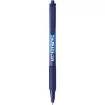 Ручка Soft Feel Clic Grip синяя огранка/12