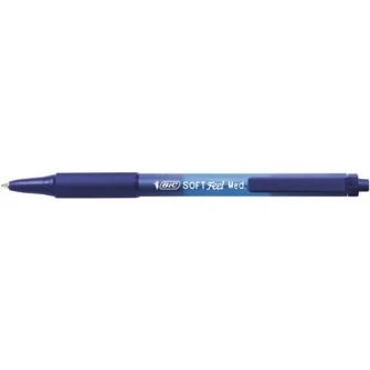 Ручка Soft Feel Clic Grip синяя огранка/12