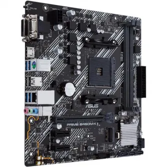 Материнская плата ASUS PRIME B450M-K II, разъем AM4