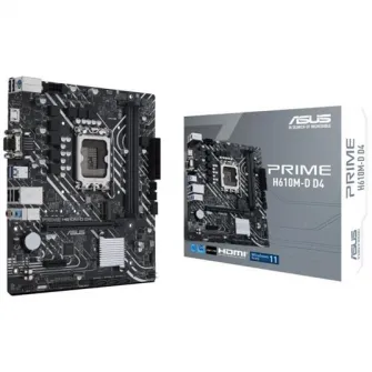 Материнская плата ASUS PRIME H610M-D D4, разъем 1700