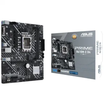 Asus Prime H610M-E D4-CSM Материнская плата, розетка 1700