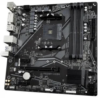 Материнская плата Gigabyte A520M DS3H, разъем AM4
