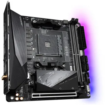 Материнская плата Gigabyte B550I AORUS PRO AX, Socket AM4