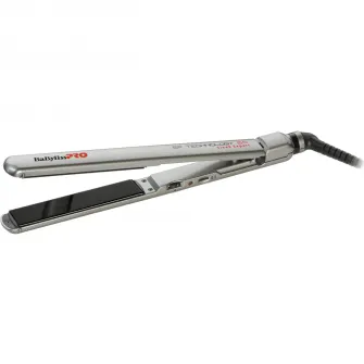 Placa de indreptat parul Profesionala BaBylissPro 2072 Sleek Expert, placi XXL 24 x120 mm, 115°C-230°C, Nano-Titanium, Gri