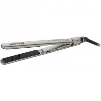 Placa de indreptat parul Profesionala BaBylissPro 2072 Sleek Expert, placi XXL 24 x120 mm, 115°C-230°C, Nano-Titanium, Gri