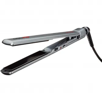 Placa de indreptat parul Profesionala BaBylissPro 2072 Sleek Expert, placi XXL 24 x120 mm, 115°C-230°C, Nano-Titanium, Gri