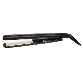 Placa de indreptat parul REMINGTON S3500, 230 grade, Invelis Ceramic, Turmalin anodizat, Negru