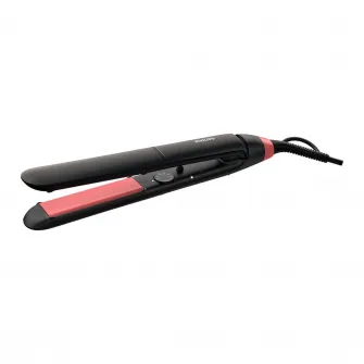 Пластины для волос Philips StraighCare Essential BHS376/00, технология ThermoProtect, пластины с кератином, черный