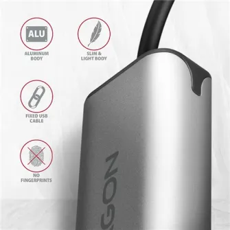 Placa de retea Axagon ADE-25RC, 2.5 Gigabits, USB-A