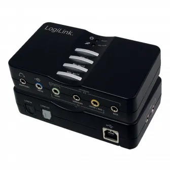 Внешняя звуковая карта Logilink Sound Box UA0099, интерфейс USB, 7.1 каналов