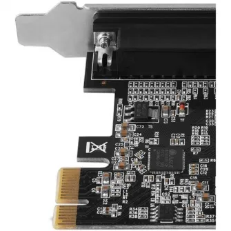 Placa PCI-Express(pci-e) adaptor la 1 x Port Serial DB25