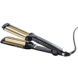 Placa profesionala de ondulat BaByliss Easy Waves C260E, 200 grade, Tehnologie Titanium