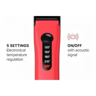 Placa si ondulator profesional 2 in 1, cu sistem de monitorizare a temperaturii Pulse Frequency System - Valera SwissʹX PulseCare