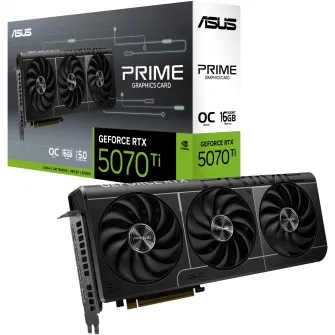 Placa video ASUS PRIME GeForce RTX™ 5070 Ti OC Edition, 16GB GDDR7, 256-bit