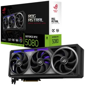 Placa video ASUS ROG Astral GeForce RTX 5080 OC Edition, 16GB GD